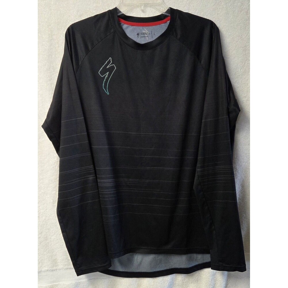 Specialized Demo Pro Long Sleeve MTB Jersey Men's Size L Black Mountain Bike